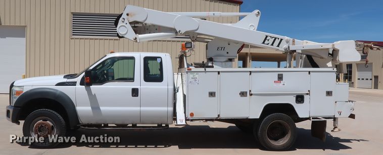 image for item DH0885 2011 Ford F550 Super Duty XL SuperCab bucket truck