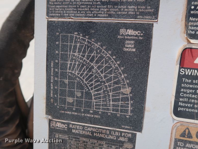 image for item DH0887 2008 Freightliner Business Class M2 digger derrick truck