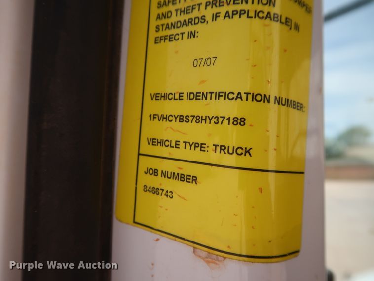 image for item DH0887 2008 Freightliner Business Class M2 digger derrick truck