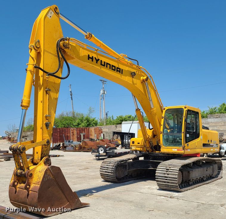 image for item DH5828 2004 Hyundai 290LC-7 excavator