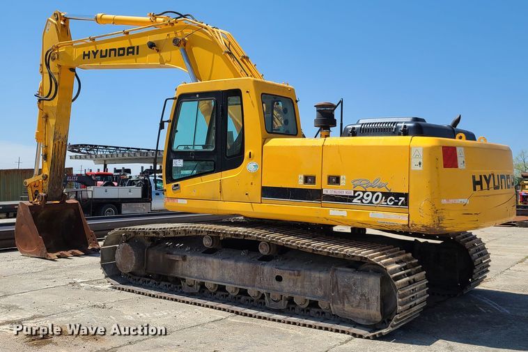 image for item DH5828 2004 Hyundai 290LC-7 excavator