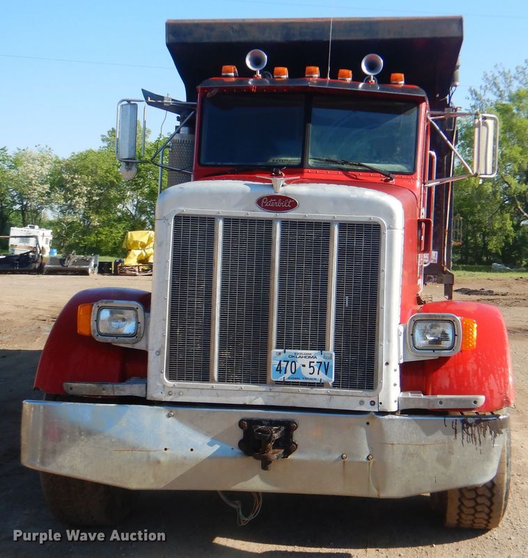 image for item DI2491 1997 Peterbilt 357 dump truck