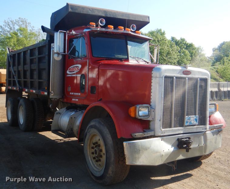 image for item DI2491 1997 Peterbilt 357 dump truck
