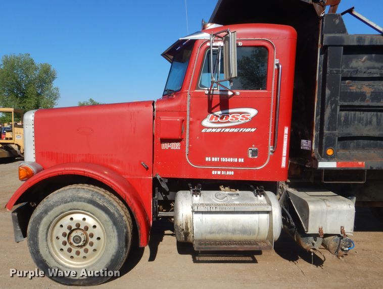 image for item DI2491 1997 Peterbilt 357 dump truck