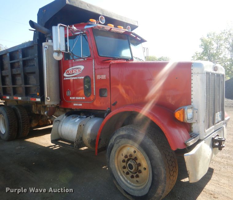 image for item DI2491 1997 Peterbilt 357 dump truck