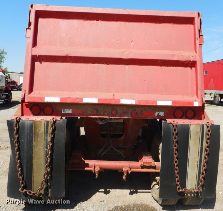 image for item DI2493 2000 Lufkin ULDII-31 end dump trailer