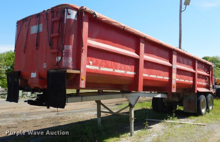 image for item DI2495 1998 Travis S-96 end dump trailer