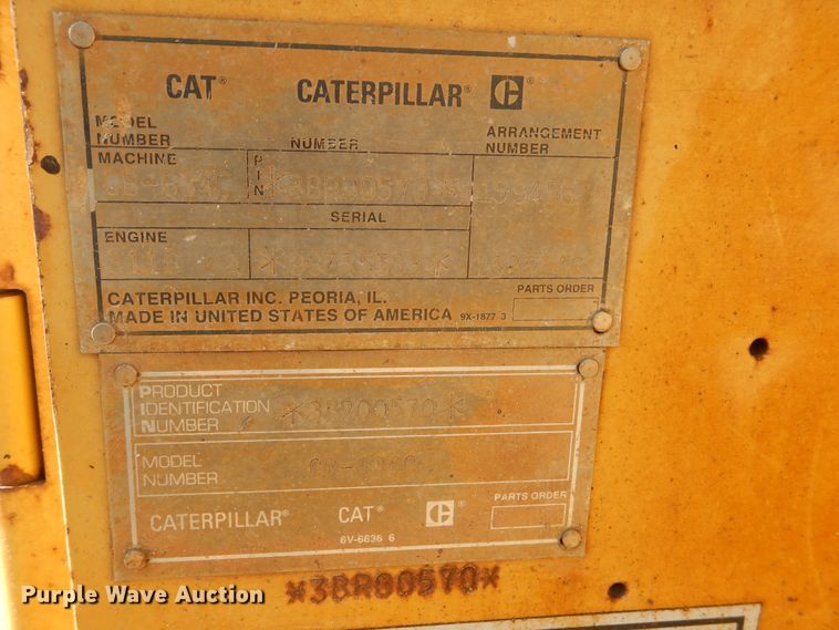 image for item DI2497 2001 Caterpillar CB-634C double drum roller