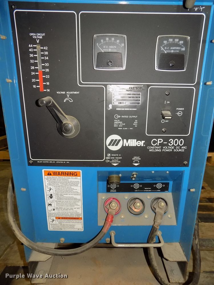 image for item DO9355 Miller CP300 DC arc welder