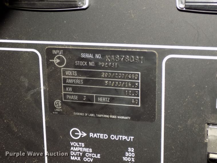 image for item DO9355 Miller CP300 DC arc welder