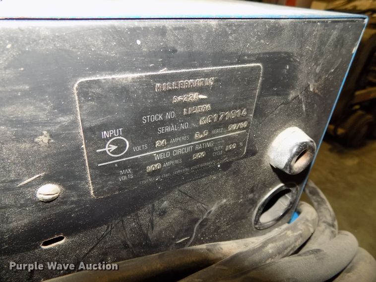 image for item DO9355 Miller CP300 DC arc welder