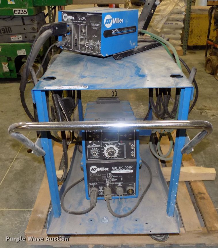 image for item DO9356 Miller XMT300 CC/CV inverter arc welder