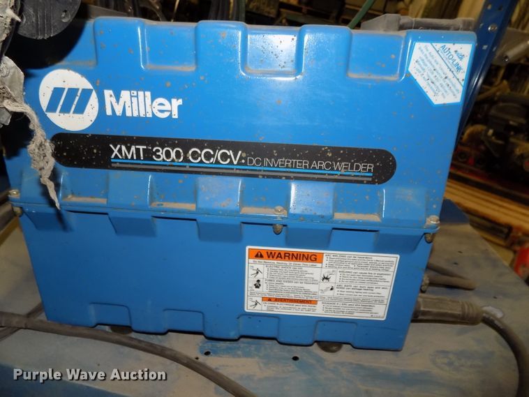 image for item DO9356 Miller XMT300 CC/CV inverter arc welder