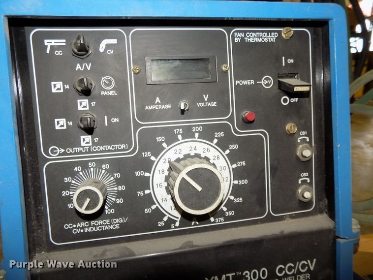 image for item DO9356 Miller XMT300 CC/CV inverter arc welder