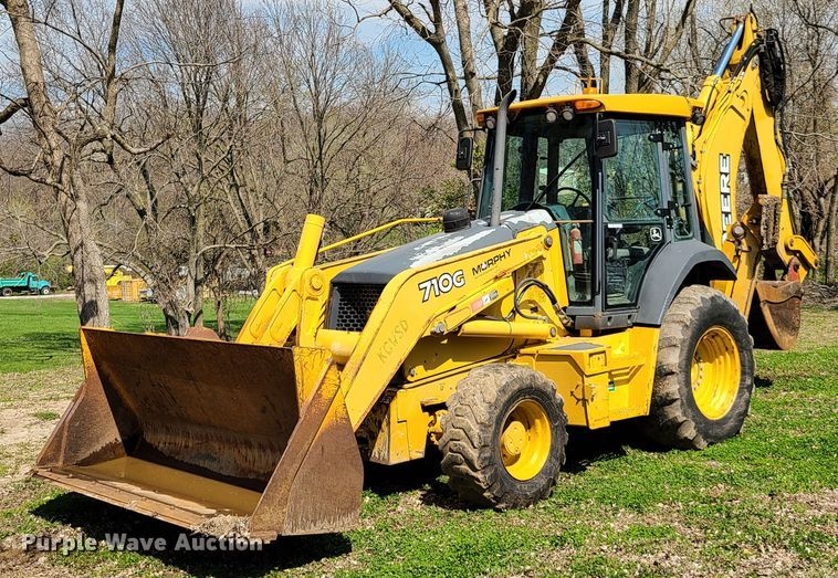 image for item EL9802 2007 John Deere 710G  backhoe