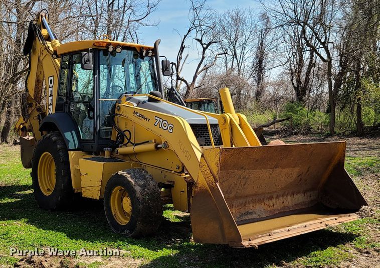 image for item EL9802 2007 John Deere 710G  backhoe