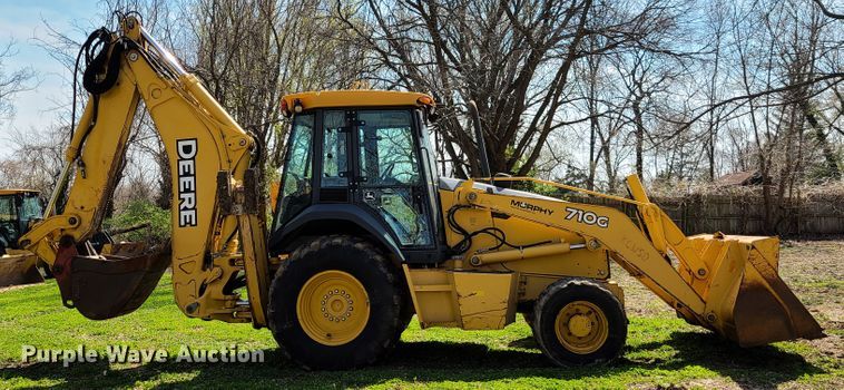 image for item EL9802 2007 John Deere 710G  backhoe