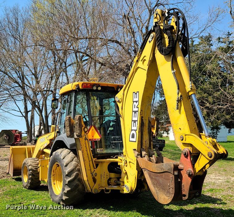 image for item EL9802 2007 John Deere 710G  backhoe