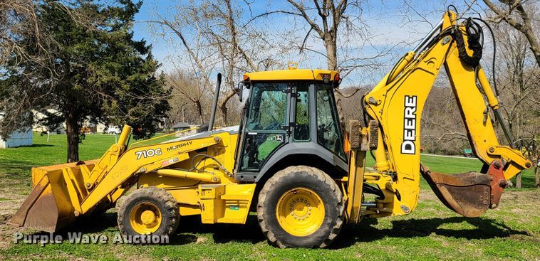 image for item EL9802 2007 John Deere 710G  backhoe