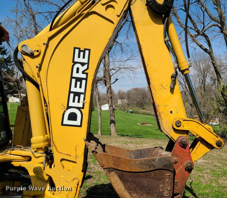 image for item EL9802 2007 John Deere 710G  backhoe