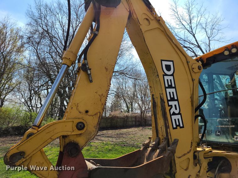 image for item EL9802 2007 John Deere 710G  backhoe