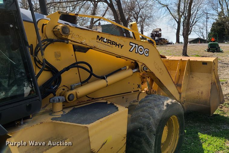 image for item EL9802 2007 John Deere 710G  backhoe