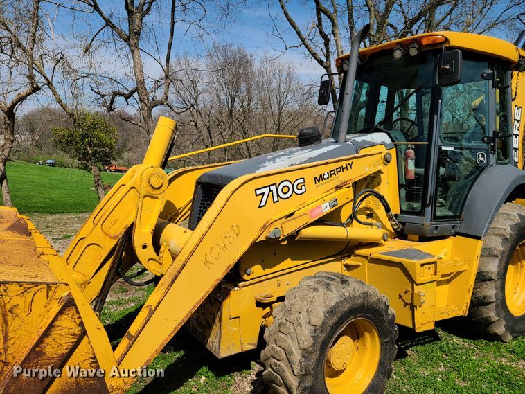image for item EL9802 2007 John Deere 710G  backhoe