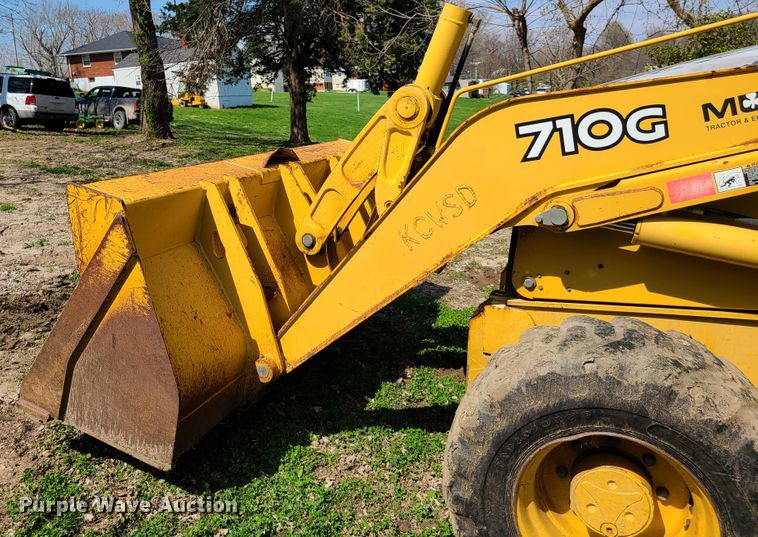 image for item EL9802 2007 John Deere 710G  backhoe