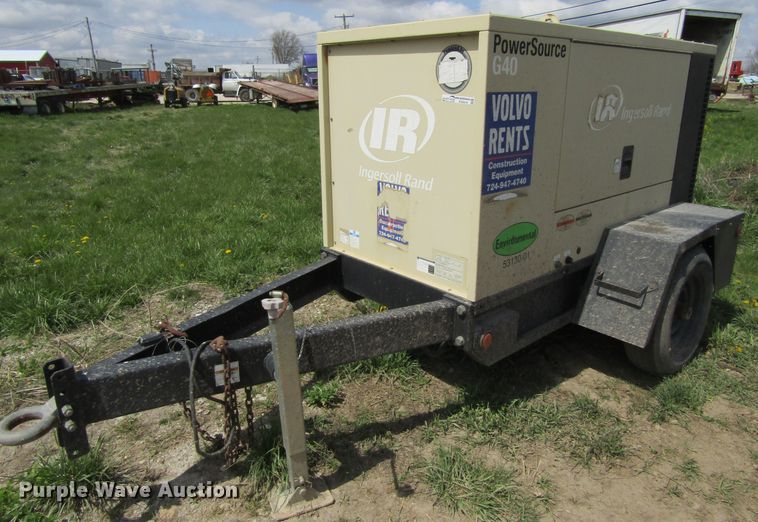 image for item FD9414 2008 Ingersoll Rand G40 generator