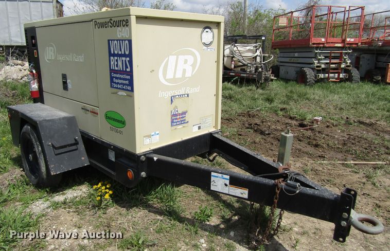 image for item FD9414 2008 Ingersoll Rand G40 generator
