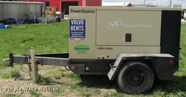image for item FD9414 2008 Ingersoll Rand G40 generator