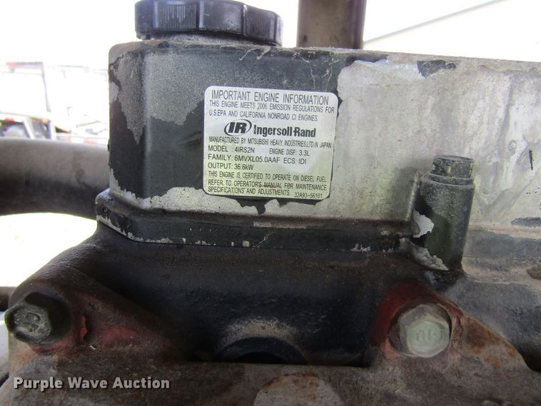 image for item FD9414 2008 Ingersoll Rand G40 generator