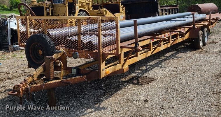 image for item FX9506 1984 Shop built pole trailer