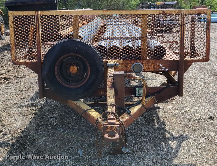 image for item FX9506 1984 Shop built pole trailer