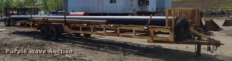 image for item FX9506 1984 Shop built pole trailer