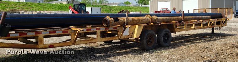 image for item FX9506 1984 Shop built pole trailer