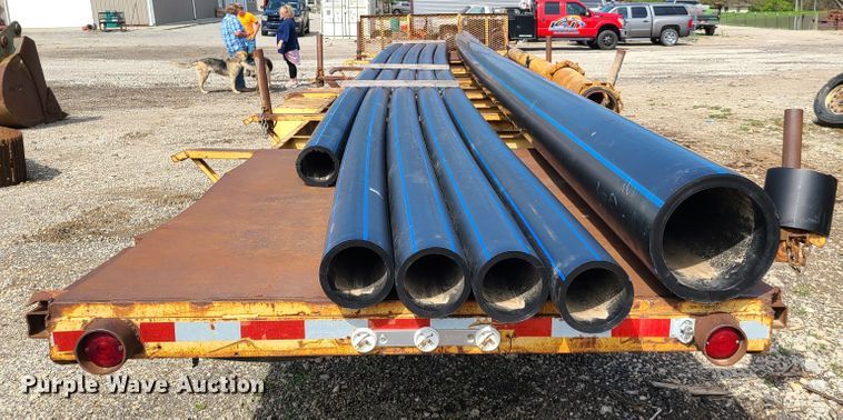 image for item FX9506 1984 Shop built pole trailer