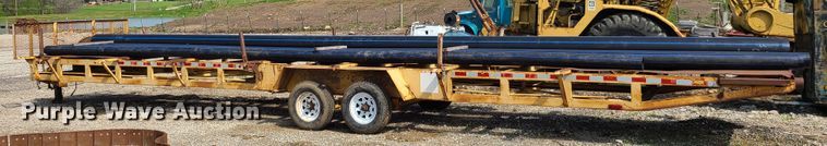 image for item FX9506 1984 Shop built pole trailer