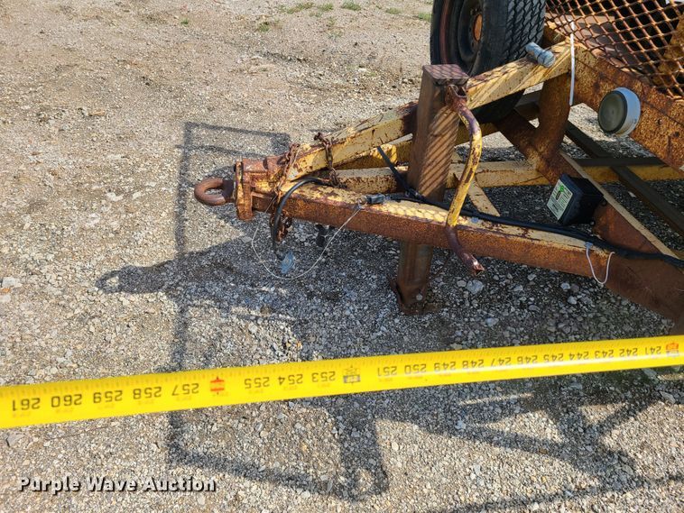 image for item FX9506 1984 Shop built pole trailer