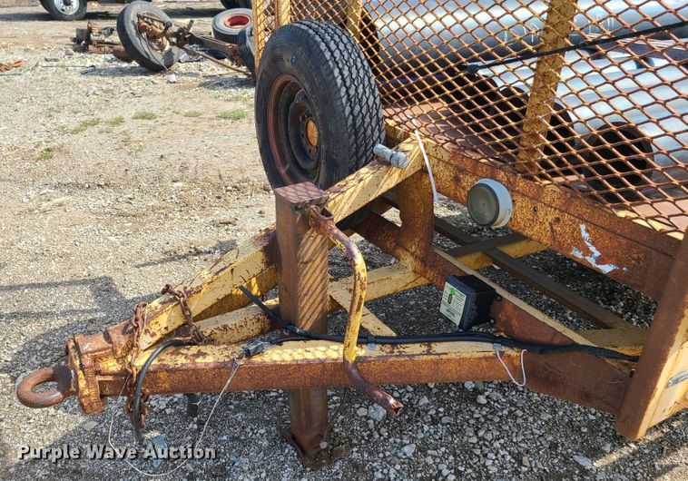 image for item FX9506 1984 Shop built pole trailer
