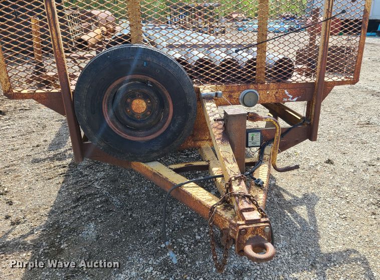 image for item FX9506 1984 Shop built pole trailer