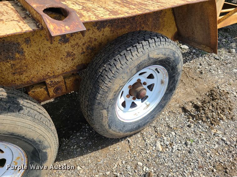 image for item FX9506 1984 Shop built pole trailer
