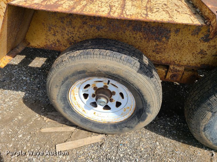 image for item FX9506 1984 Shop built pole trailer