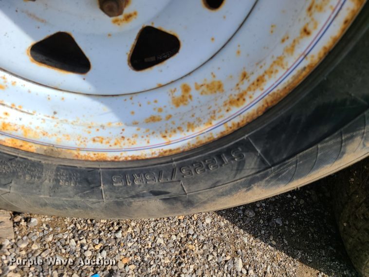 image for item FX9506 1984 Shop built pole trailer