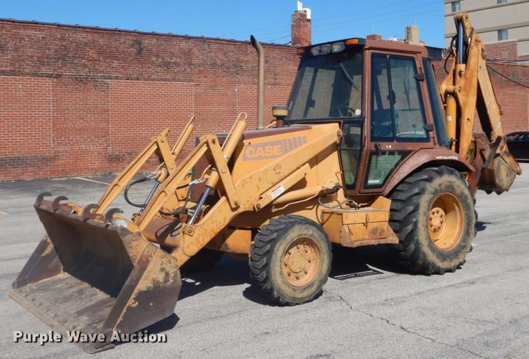 image for item GB9961 1993 Case 580 Super K  backhoe