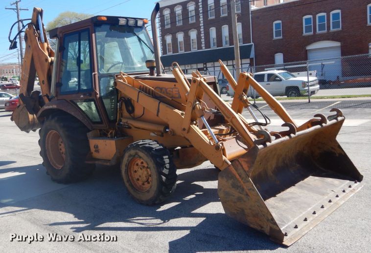 image for item GB9961 1993 Case 580 Super K  backhoe