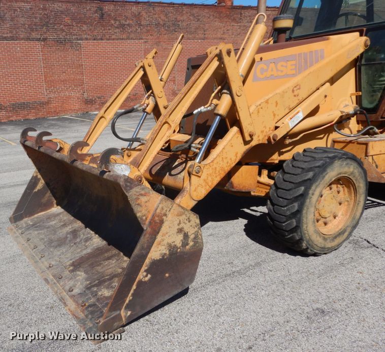 image for item GB9961 1993 Case 580 Super K  backhoe