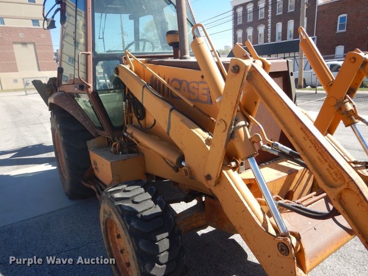 image for item GB9961 1993 Case 580 Super K  backhoe