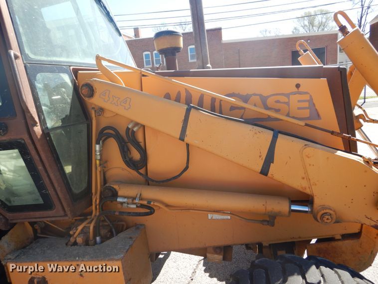 image for item GB9961 1993 Case 580 Super K  backhoe