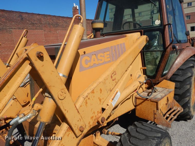 image for item GB9961 1993 Case 580 Super K  backhoe
